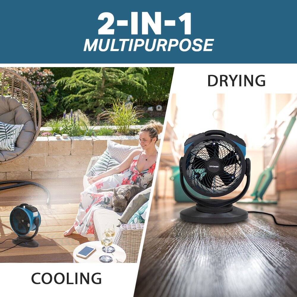 2-IN-1 MULTIPURPOSE  
DRYING  
COOLING