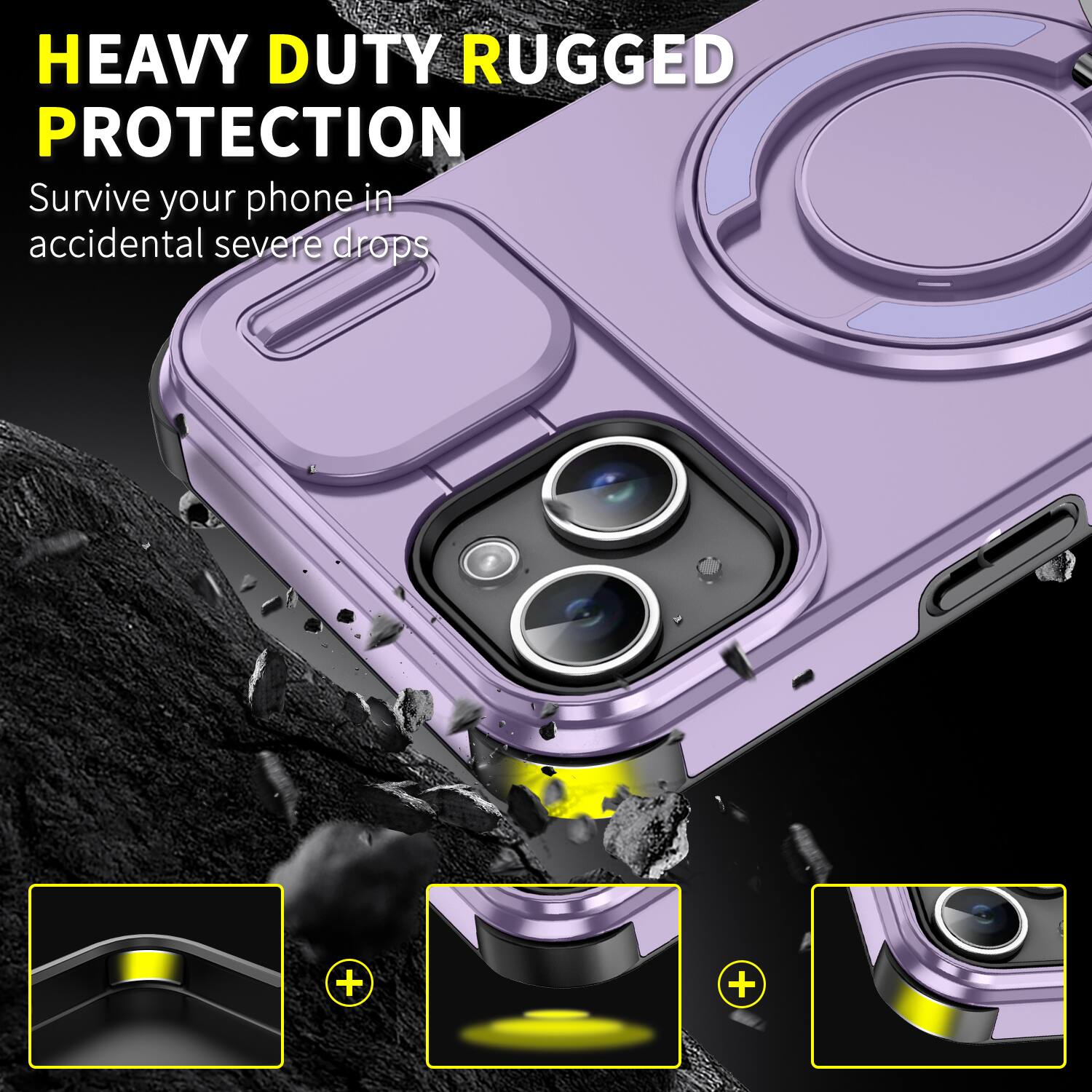 HEAVY DUTY RUGGED PROTECTION  
Survive your phone in accidental severe drops