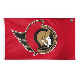 WinCraft - Ottawa Senators 3' x 5' Single-Sided Deluxe Primary Team Logo Flag - Multicolor