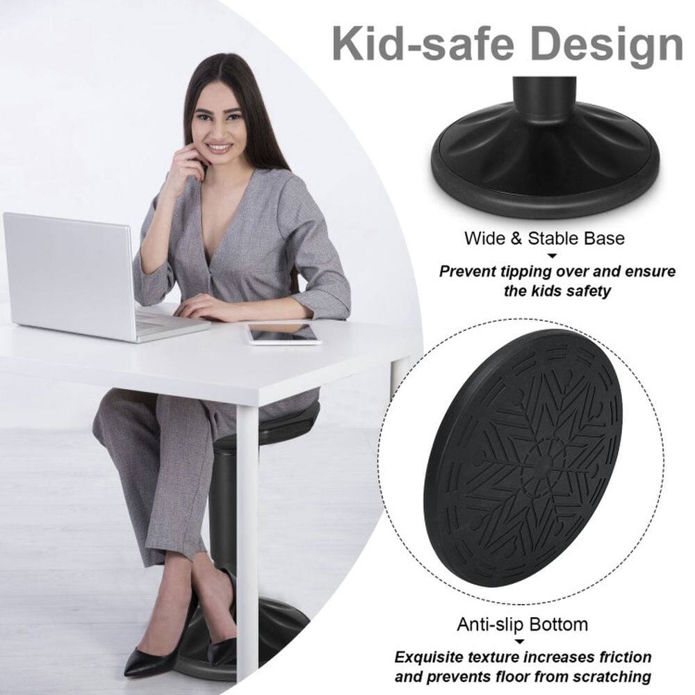 Kid-safe Design

Wide & Stable Base
Prevent tipping over and ensure the kids' safety

Anti-slip Bottom
Exquisite texture increases friction and prevents floor from scratching