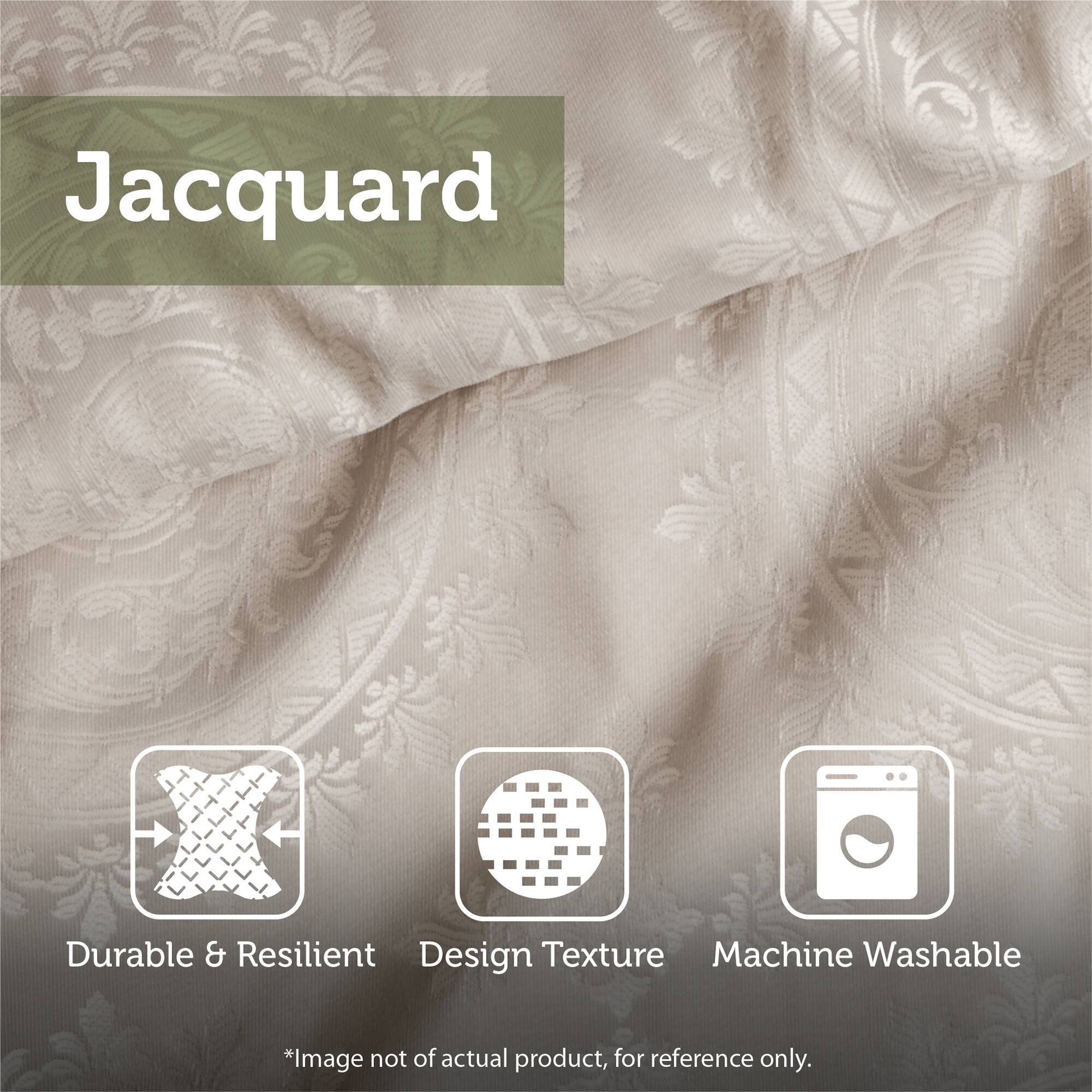 Jacquard

- Durable & Resilient
- Design Texture
- Machine Washable

*Image not of actual product, for reference only.