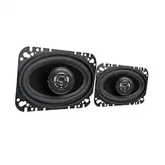 Front. Cerwin Vega - Cerwin-Vega XED46 - XED 4"X6" 2-Way Coaxial Speaker Set - Black/Gray.