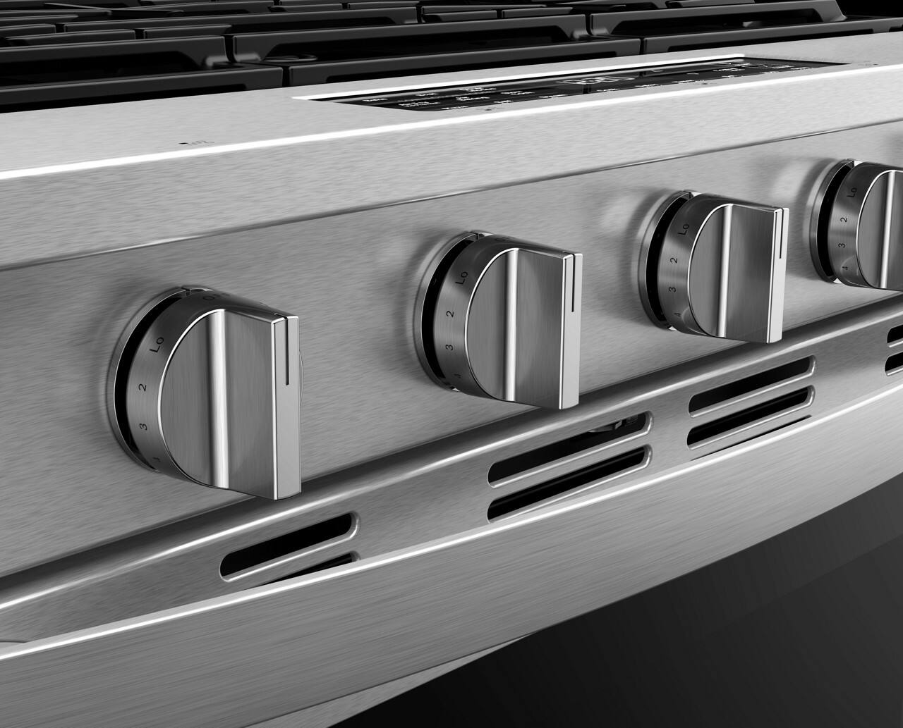 Alt View 7. Whirlpool - 5.0 Slide-In Gas Range with Air Cooking Technology - Fingerprint Resistant Stainless Steel.