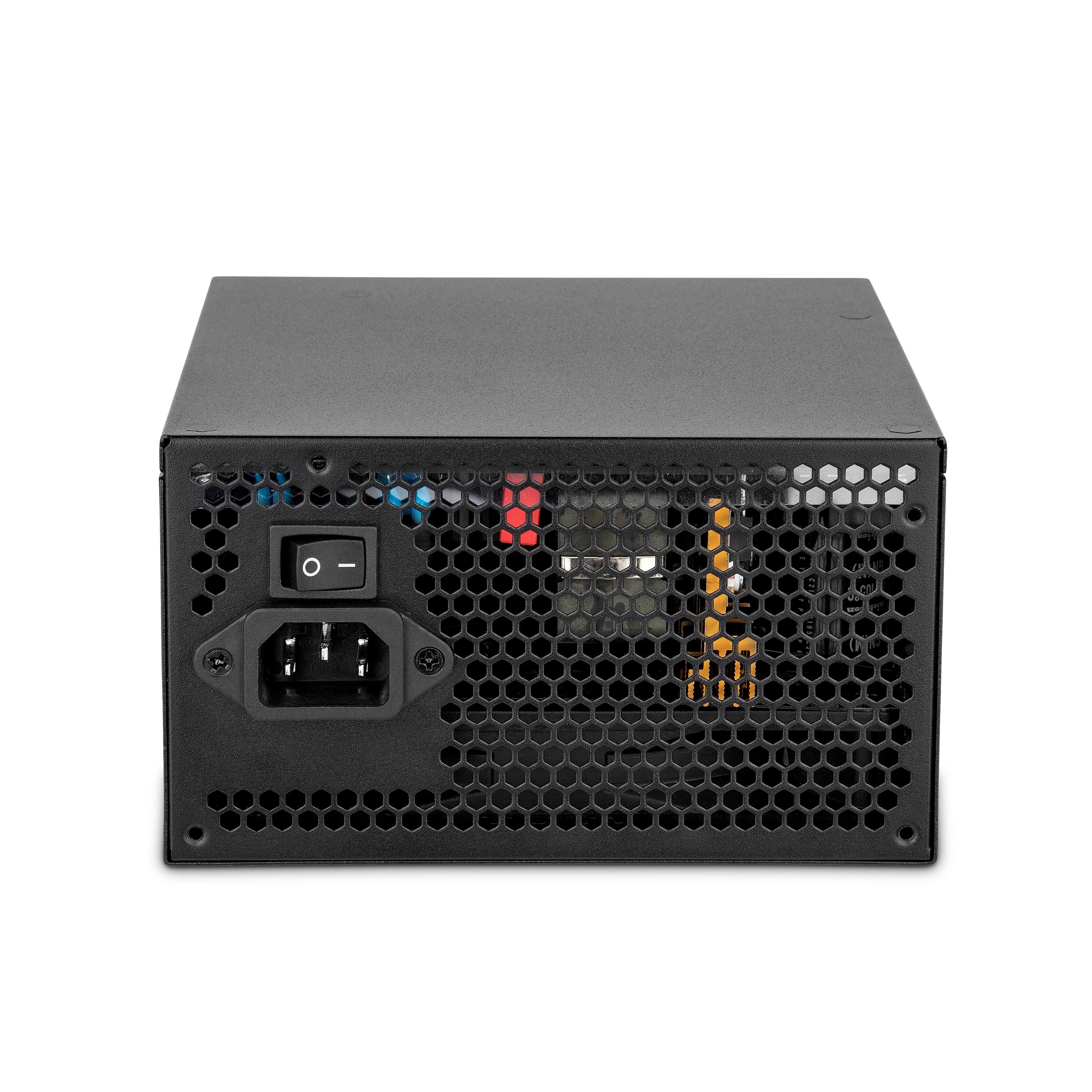 Back. YEYIAN - Yeyian PSU 1000W. 80+ Platinum, Fully Modular ATX 3.0. Model YFP-1K031-01 - Black.