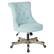 Angle. OSP Home Furnishings - Hannah Tufted Office Chair - Mist.