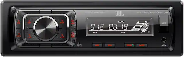 1 D 4 BOOM
2 INT G 10 9 RPT 6 +10
CAR MEDIA PLAYER
UBL BLUETOOTH/USB/AUX/SD/AM/FM
LOUD
USB 0120083 0.12 00 18 S
CLASS RPT USB 0R00
MIC DDI DDI BND AMS AUX