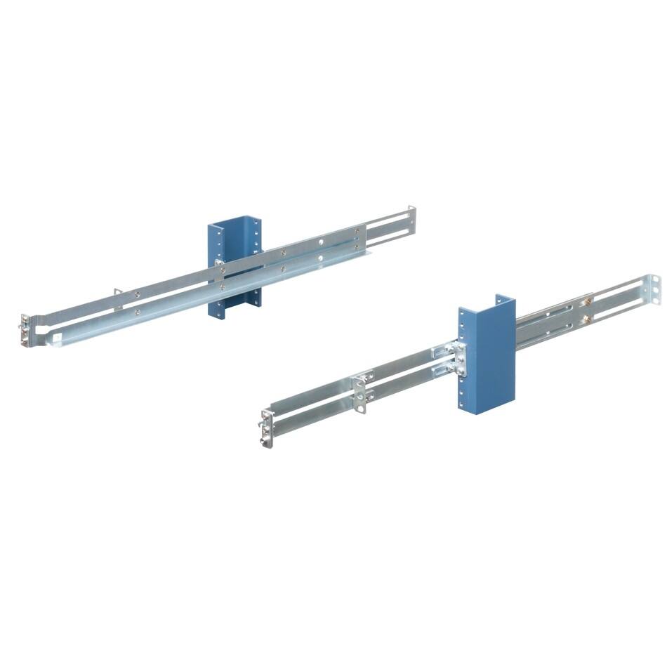 Alt View 10. RackSolutions - RackSolutions 1U 110-F Fixed Rail for Dell - Black.