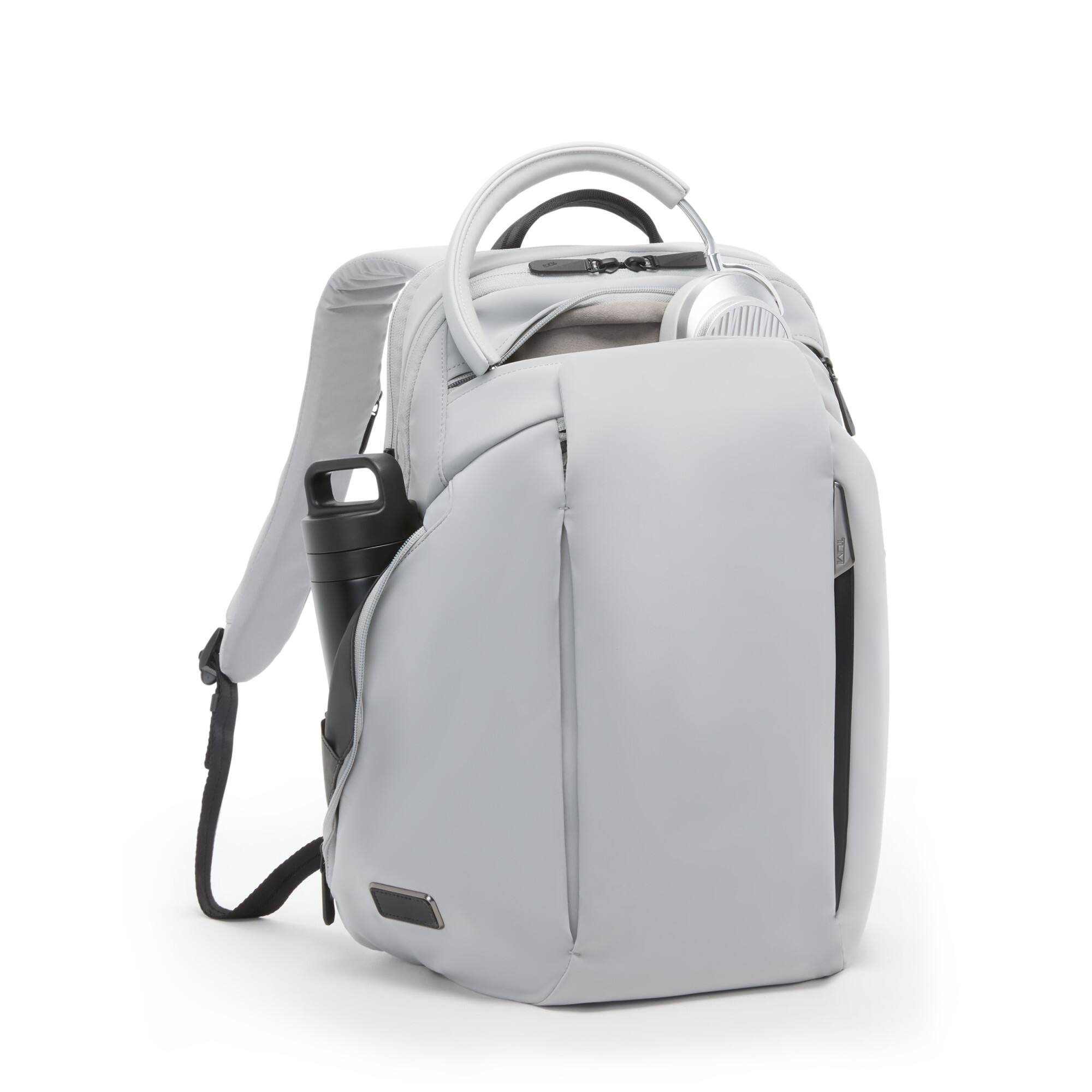 Left. TUMI - Axis Large Backpack 25L - Cement.