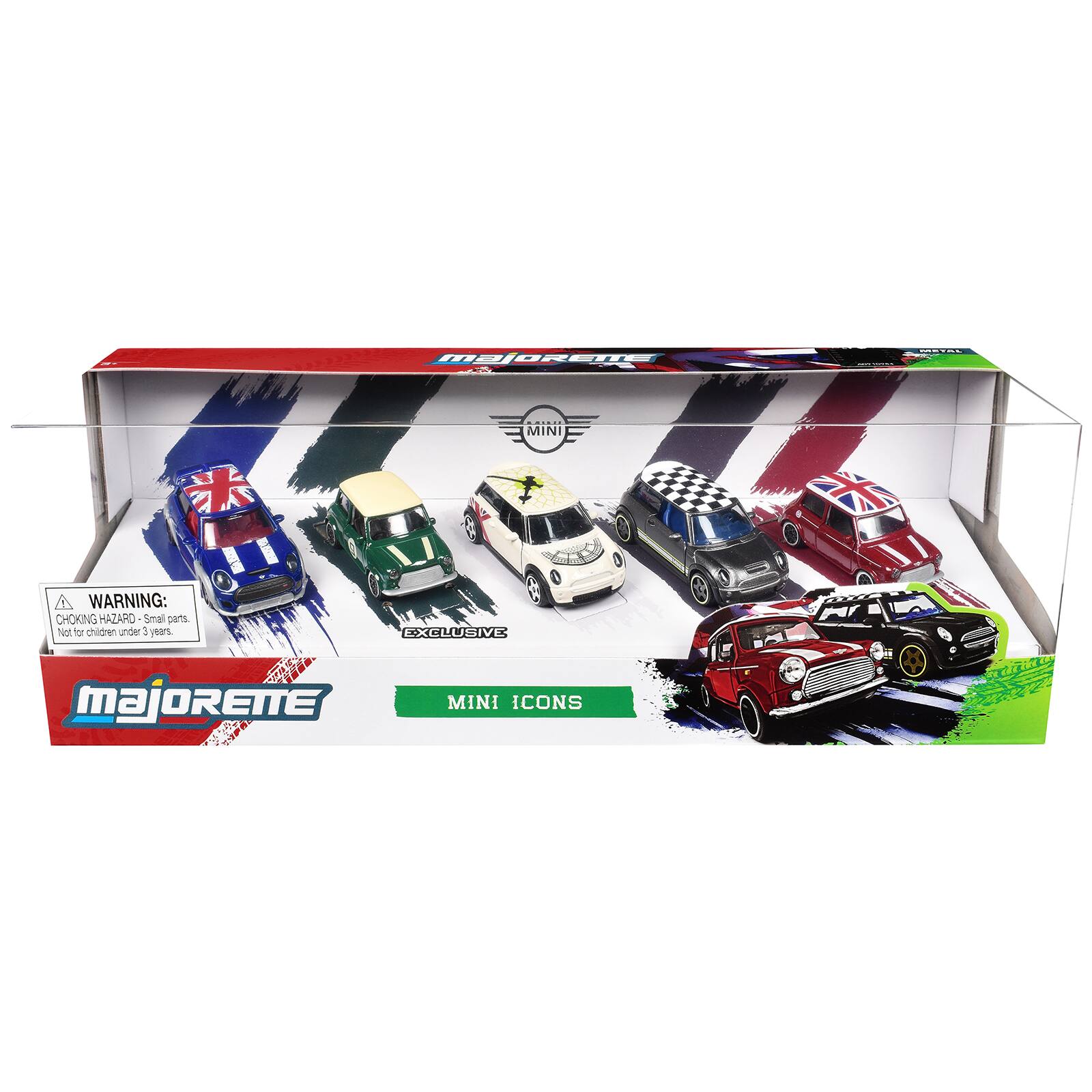 MAJORTE  
METAL  
MINI

WARNING: CHOKING HAZARD Small parts. Not for children under 3 years.

EXCLUSIVE  
MAJOREME  
MINI ICONS