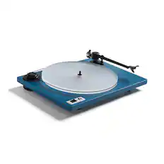 Front. U-Turn Audio - U-Turn Audio Orbit Plus Gen 2 With Preamp - Blue - Blue.