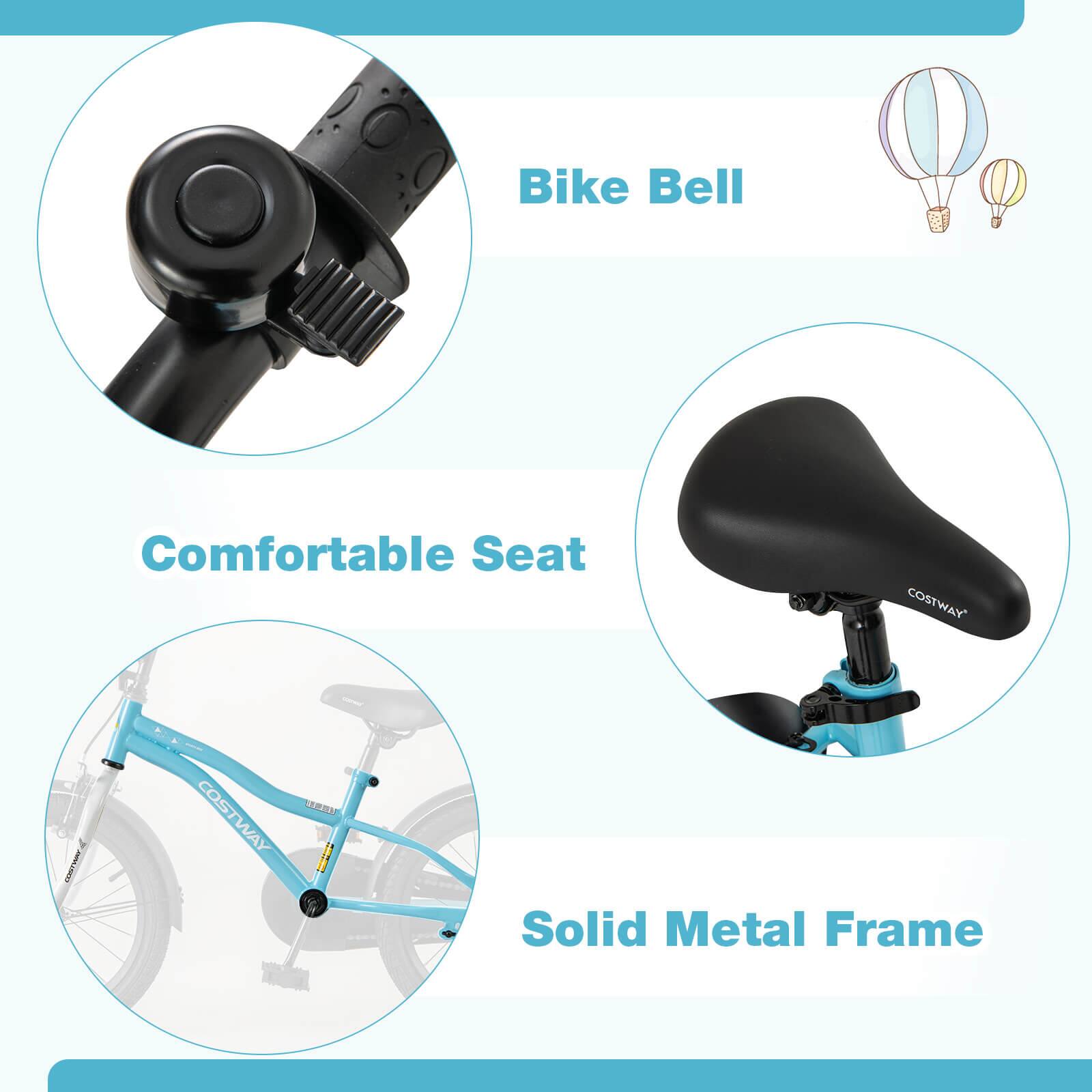 - Bike Bell
- Comfortable Seat
- Solid Metal Frame