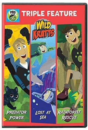 Front. Wild Kratts: Triple Feature - DVD.