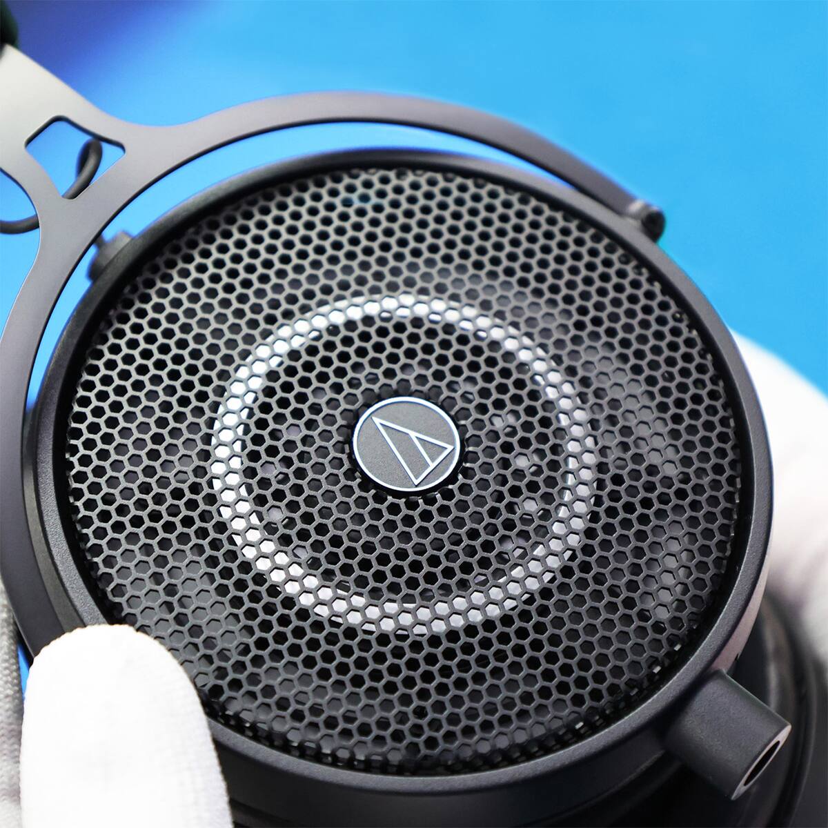 Alt View 9. Audio-Technica - Audio-Technica ATH-R50x Open-Back Reference Headphones - Black.