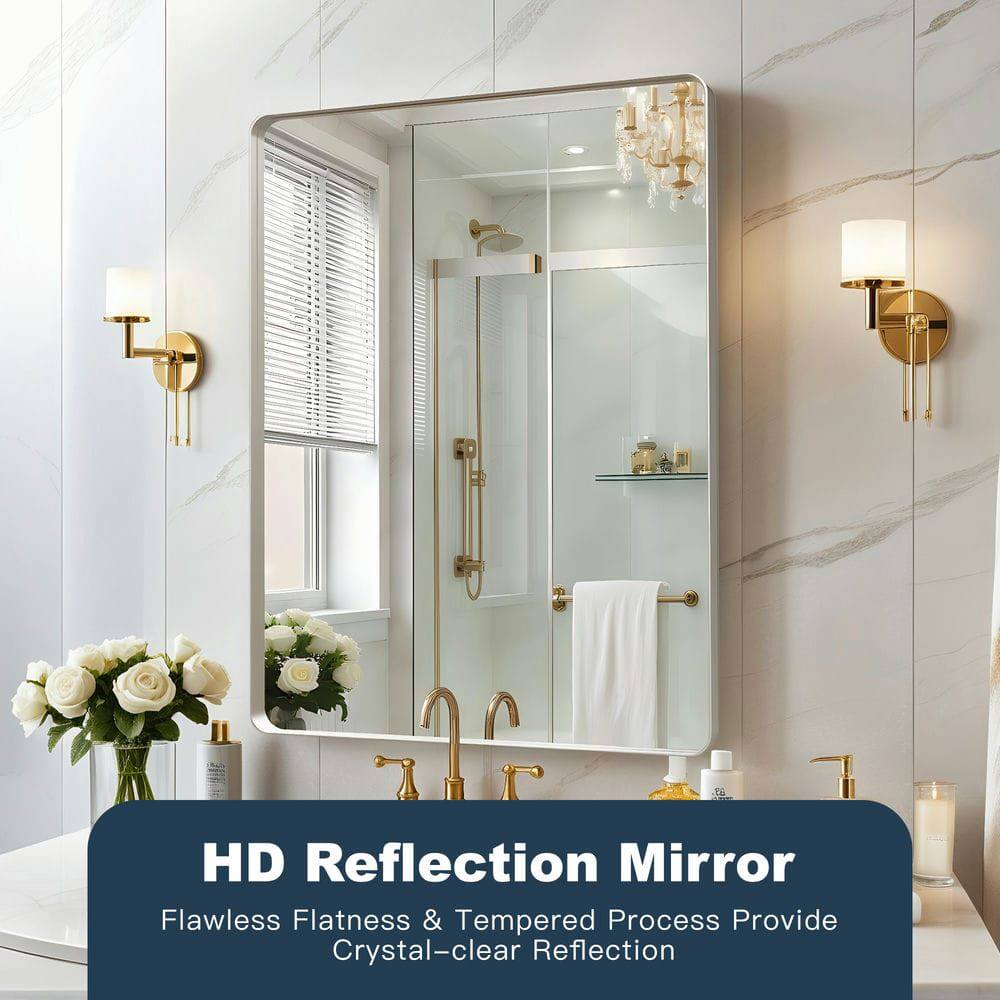 HD Reflection Mirror  
Flawless Flatness & Tempered Process Provide Crystal-clear Reflection
