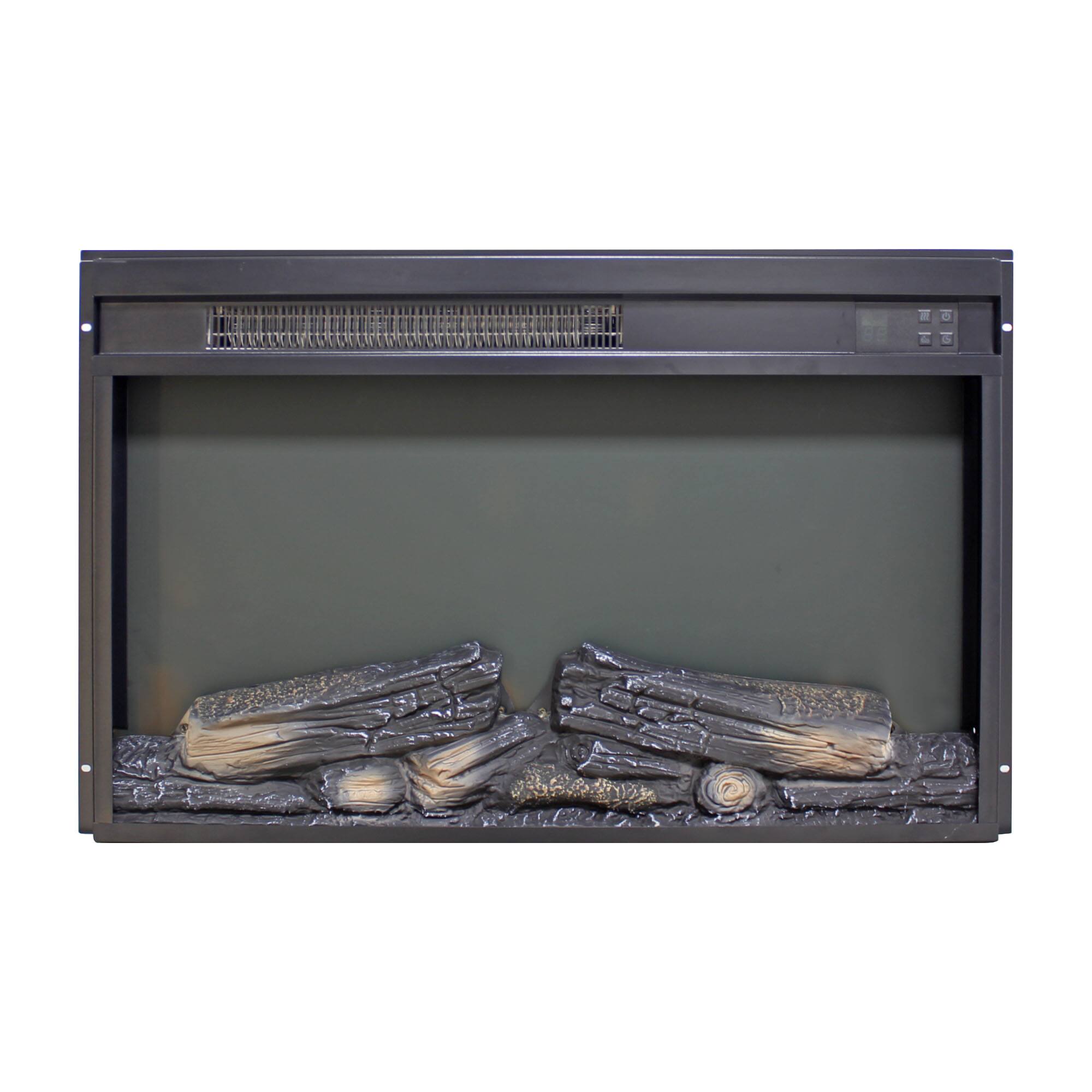 Boyel Living 26 in Electric Fireplace Insert 1400W 5000 BTU with Log ...