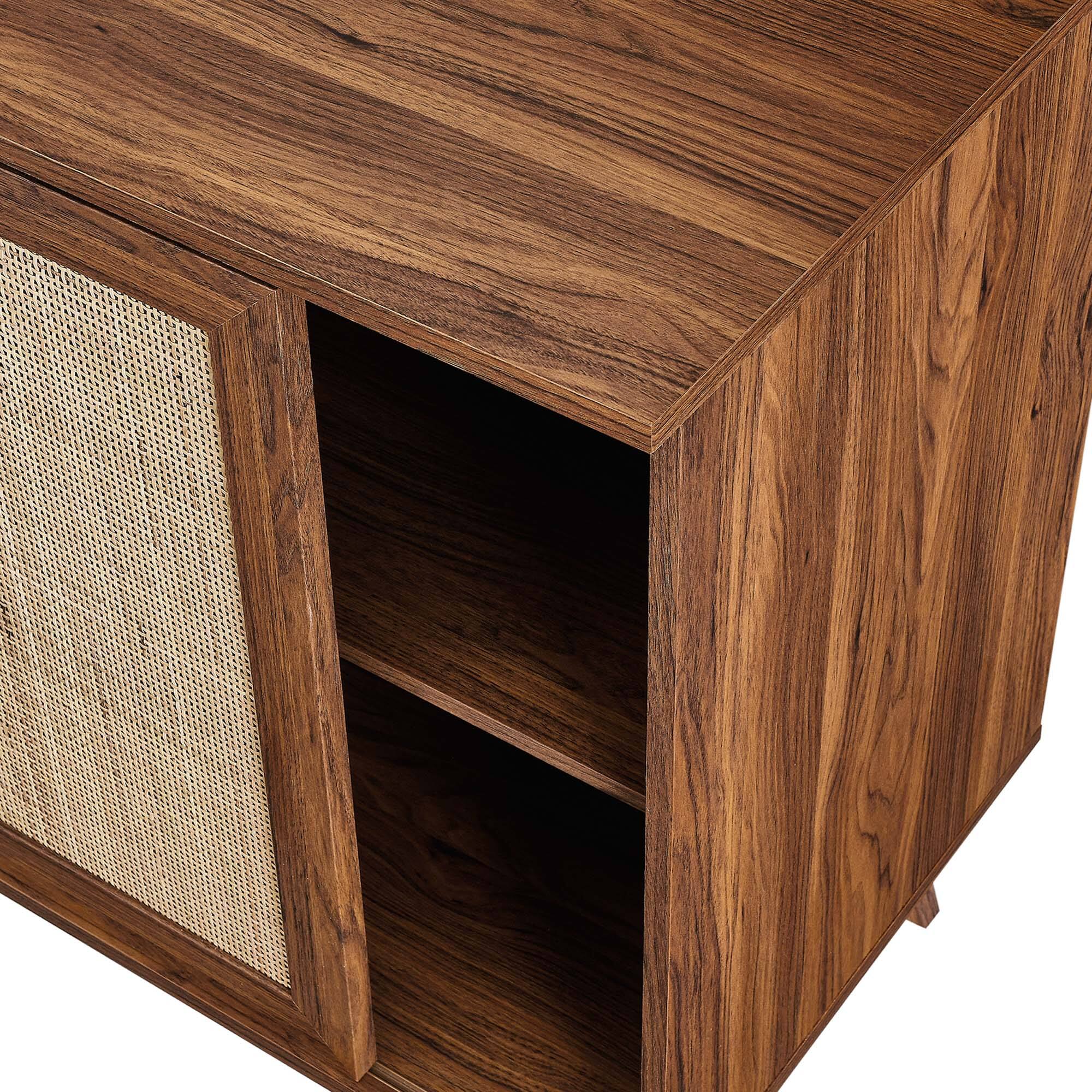 Alt View 5. Modway - Soma 40" Accent Cabinet by Modway - Walnut.