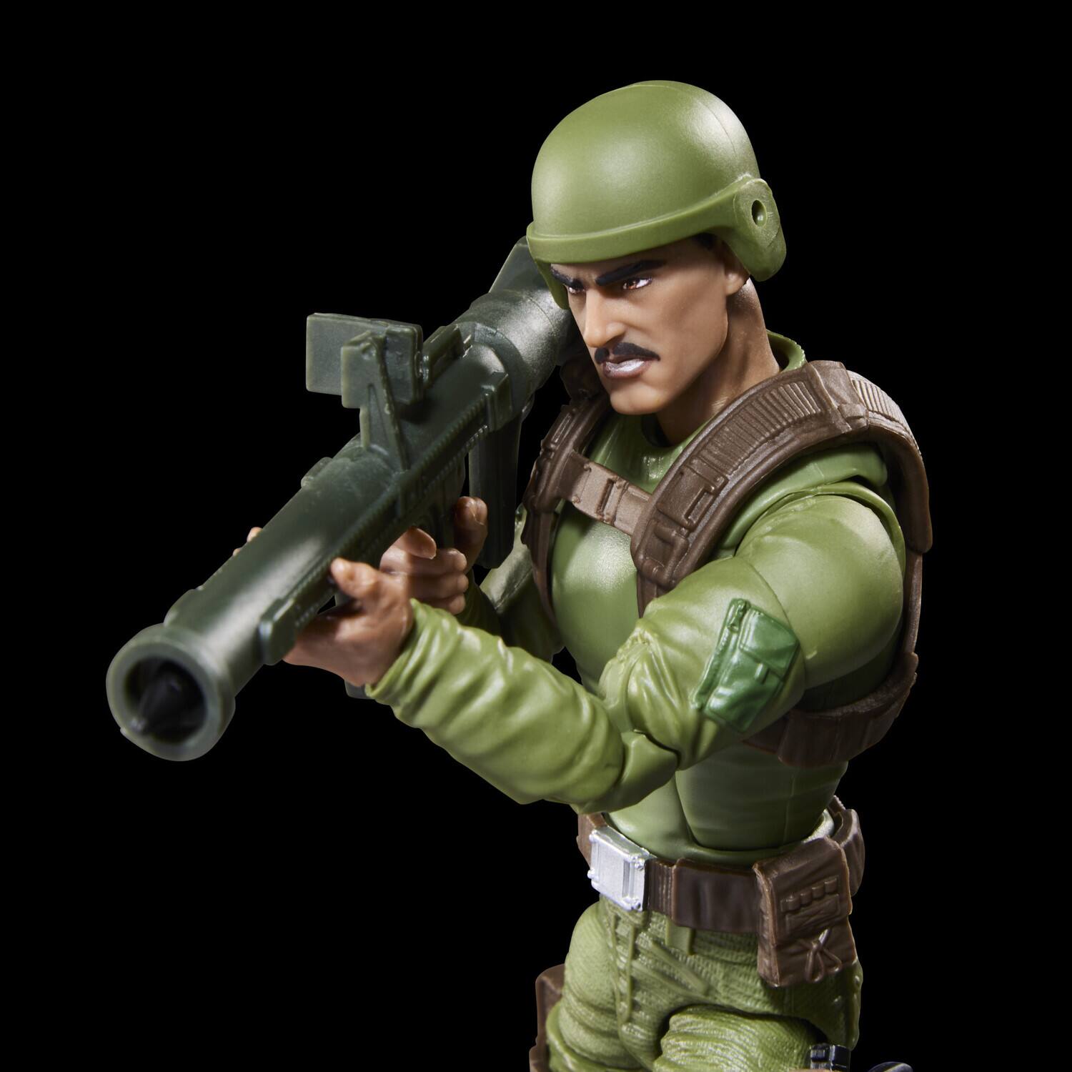 Alt View 4. Hasbro - G.I. Joe - Classified Series: Retro Cardback - Rafael “Zap” Melendez Action Figure   - COLLECTIBLES - Multicolor.