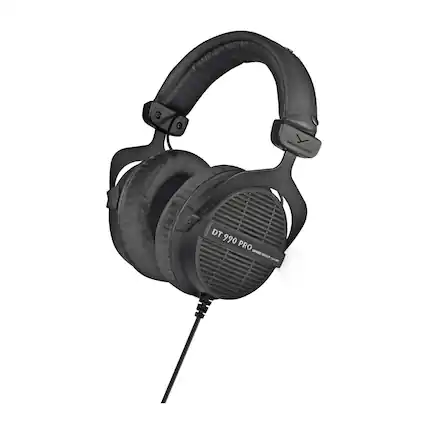 Beyerdynamic DT 990 PRO headphones.