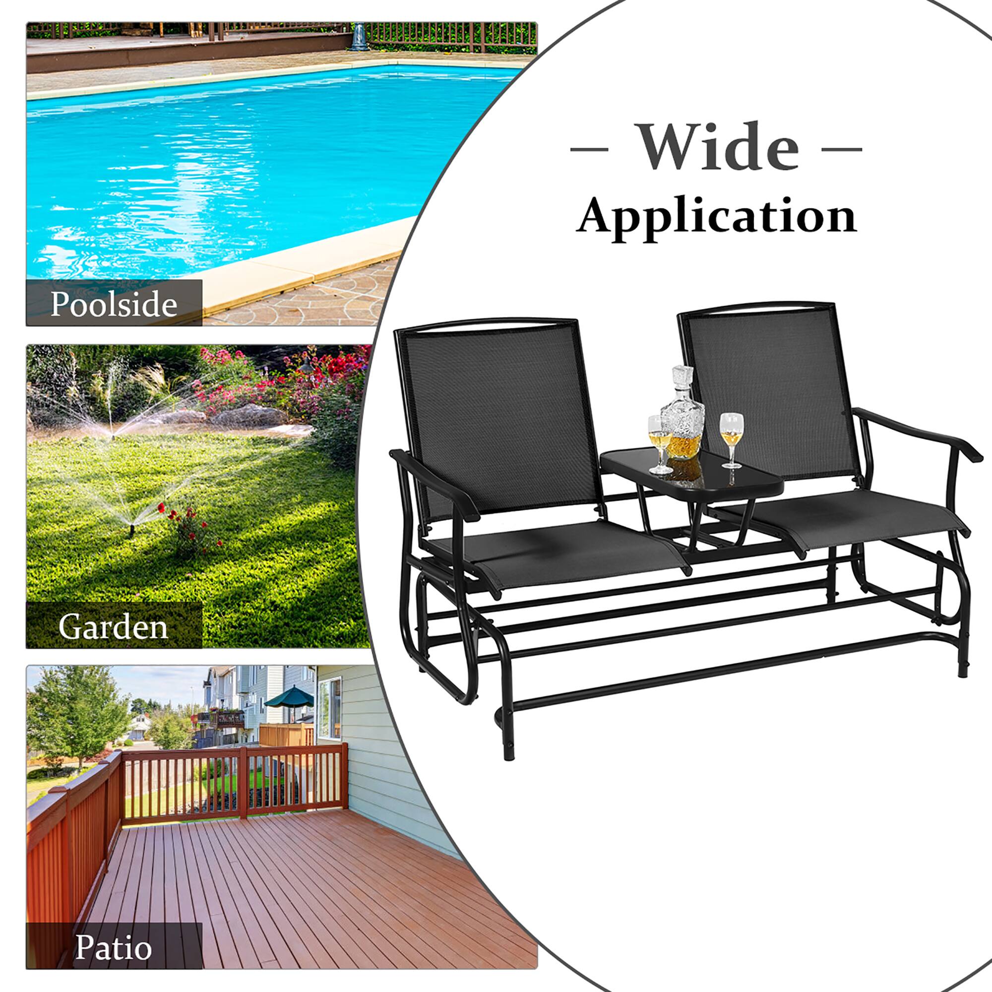 Wide Application
Poolside
Garden
Patio