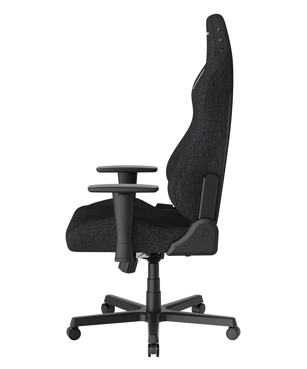 Alt View 4. DXRacer - DXRacer Drifting Series Gaming Chair – Fabric Black, Ergonomic Racing-Style with 3D Armrests & Reclining Backrest - Black.