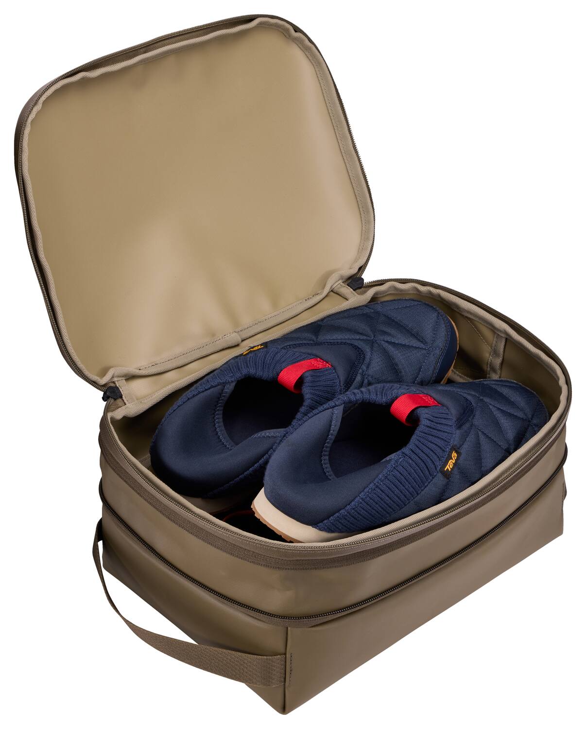 Alt View 2. Thule - Chasm Large Gear Cube – Durable Travel Organizer - Deep Khaki.