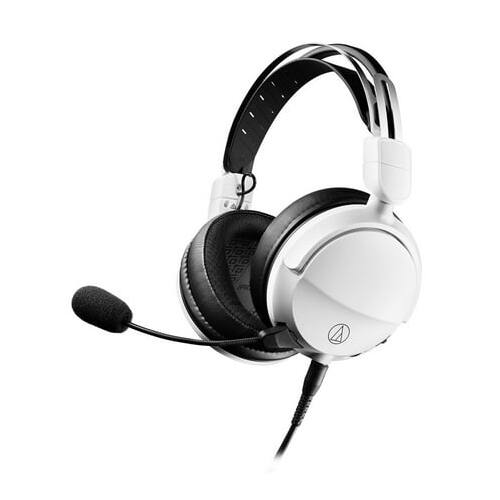 Angle. Audio-Technica - Audio-Technica ATH-GL3 High-Fidelity Closed-Back Gaming Headset (White).