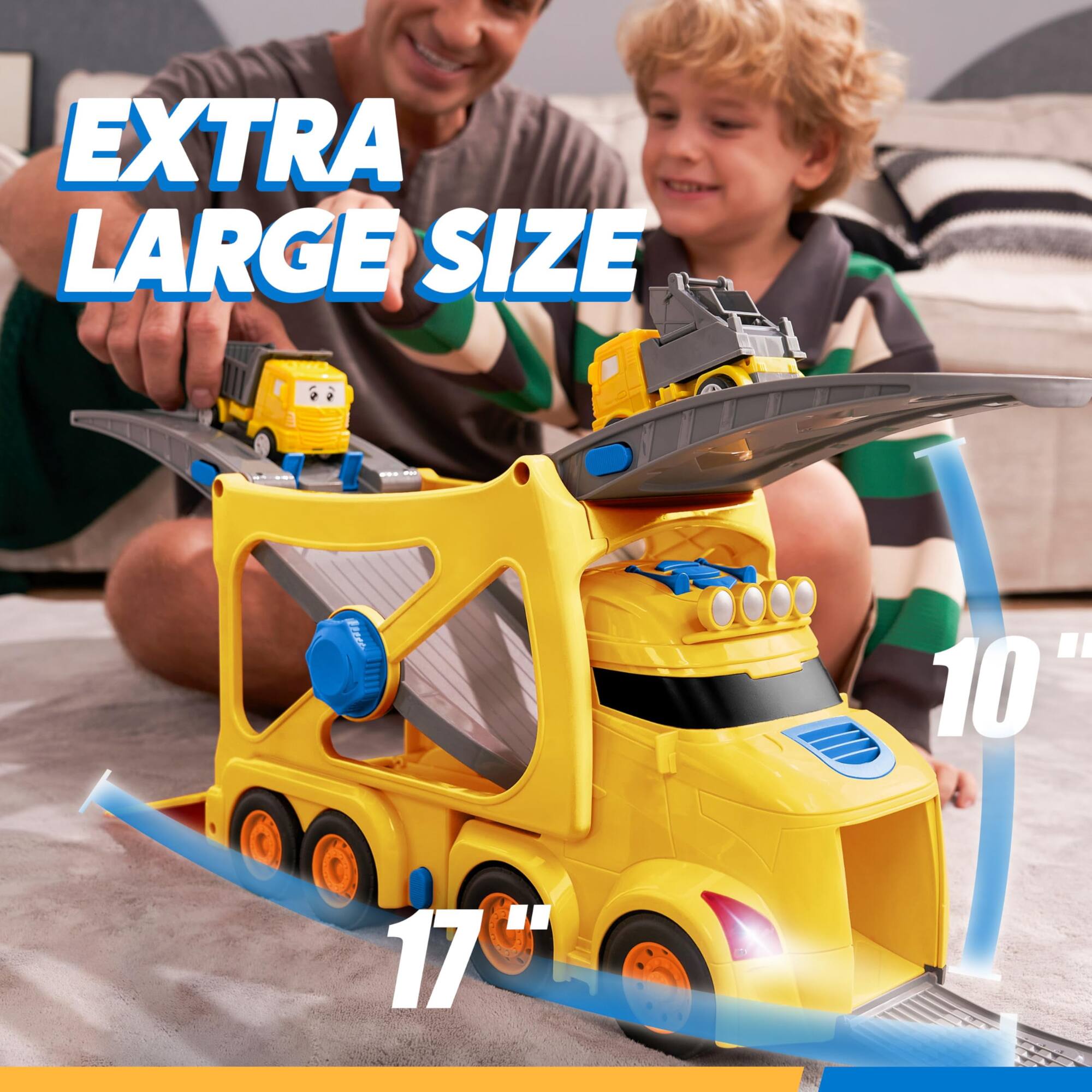 EXTRA LARGE SIZE  
10" 17"