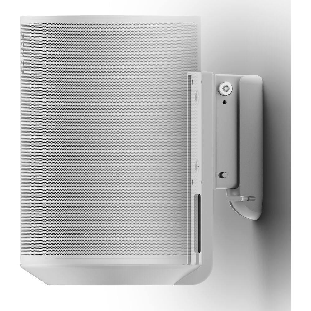 Alt View 6. Flexson - FLEXSON Wall Mount with Corner Piece for Sonos Era 100 Speaker (White, Pair) - "NA".