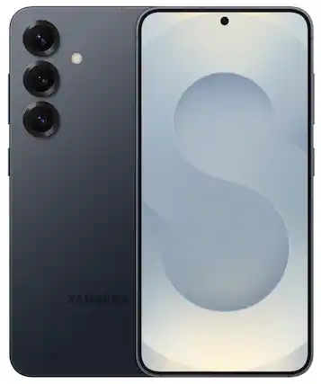 Front. Samsung - Samsung Galaxy S25 256GB S931U Unlocked - Blueblack.