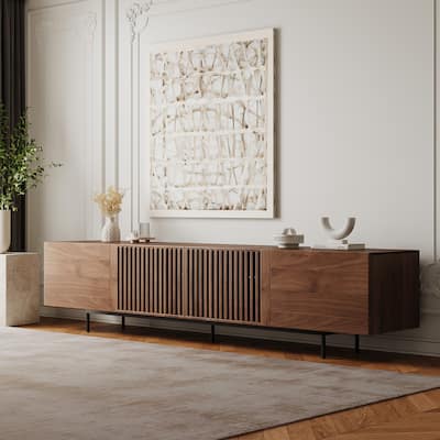 luck idea Walnut Grain TV Stand (Oversized) | Living Room luck idea Walnut Grain TV Stand (Oversized) | Living Room