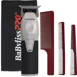 Babyliss - BabylissPRO COREFX FX76 Hair Trimmer Kit w/ Comb Set & Pouch - Silver