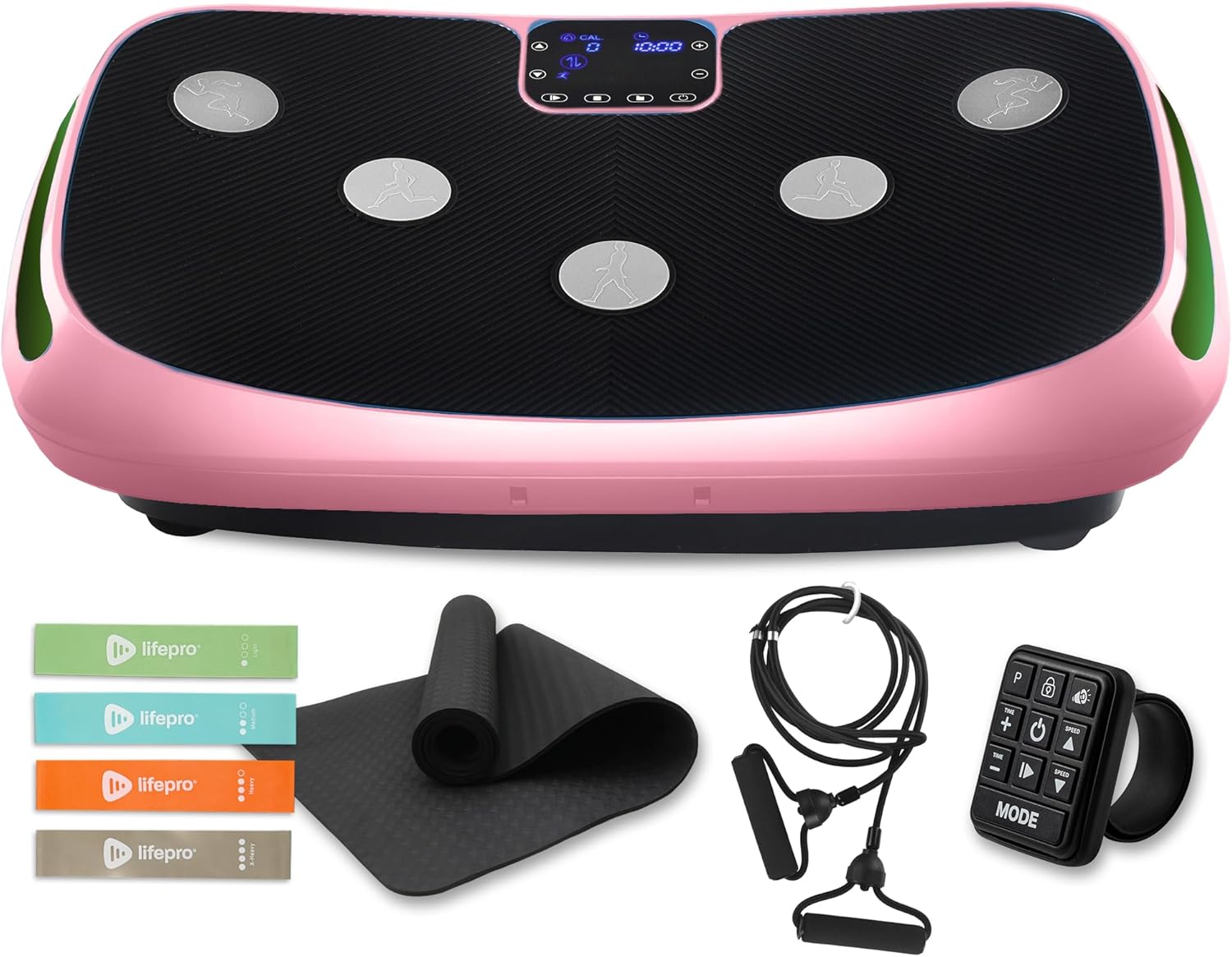 LifePro - Rumblex 4D Vibration Plate Triple Motor Whole Body Platform for Fitness, Recovery & Weight Loss - Pink price history on PriceWatchPro