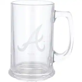 The Memory Company - Atlanta Braves 15oz. Stein Glass - Multicolor