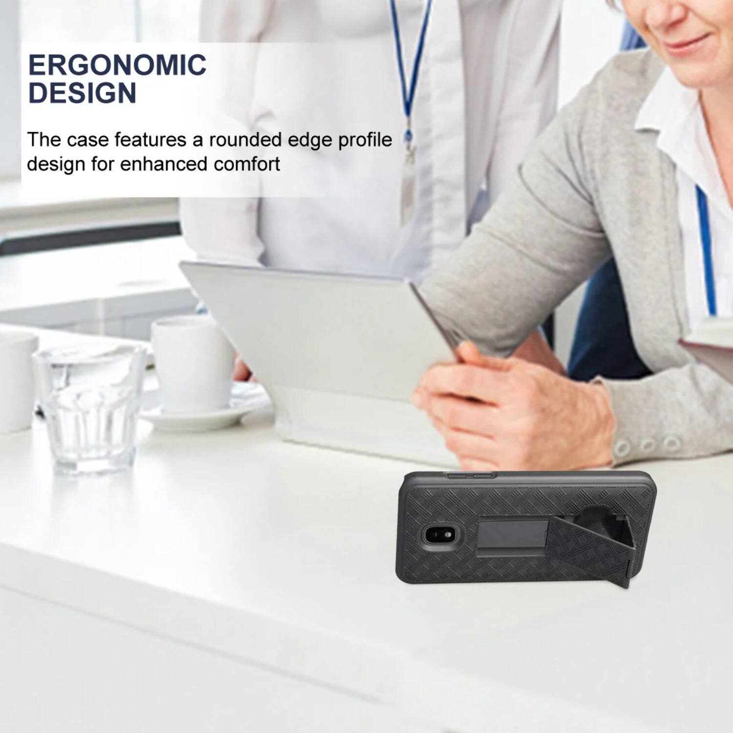 ERGONOMIC DESIGN

The case features a rounded edge profile design for enhanced comfort