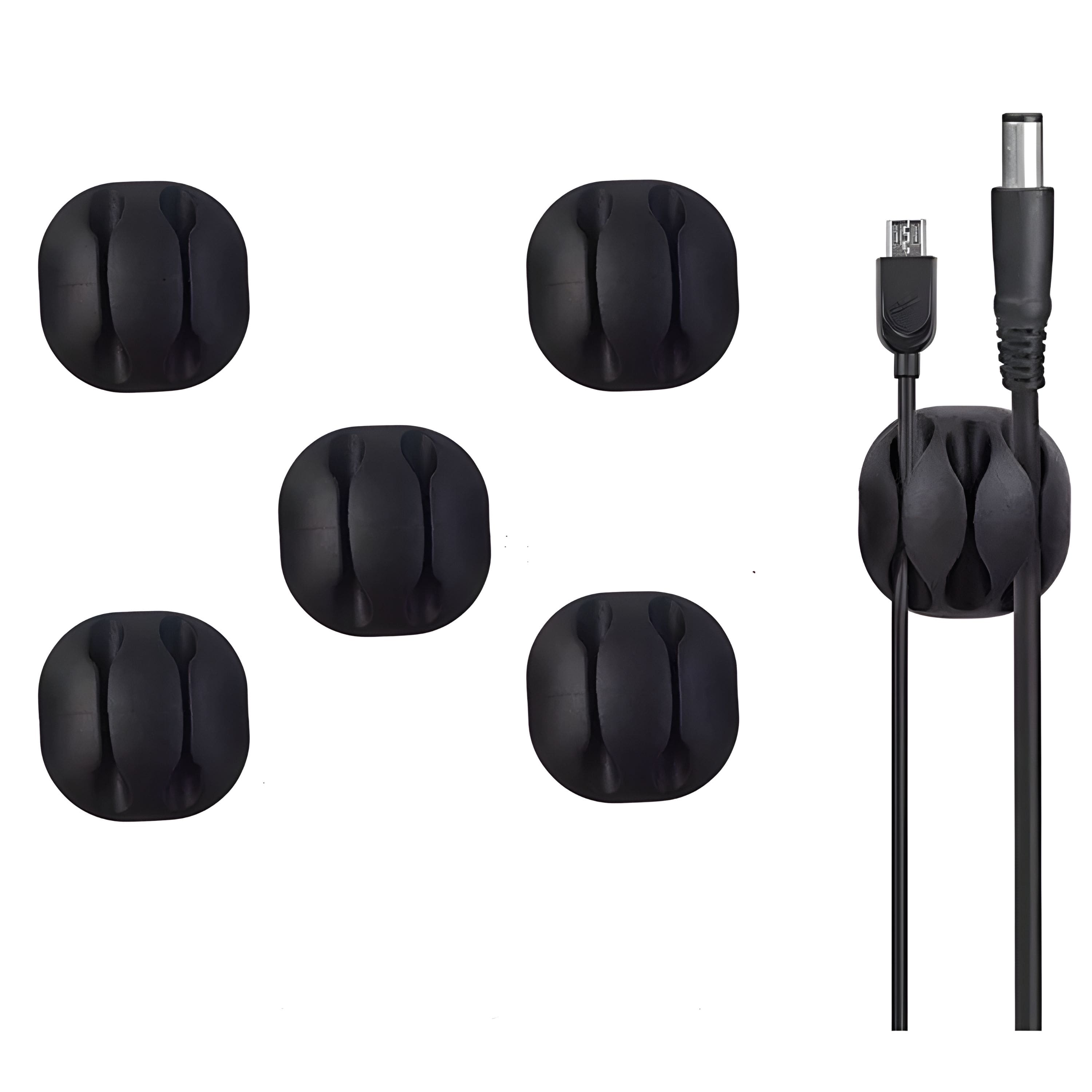 Kitcheniva - 6-Pack Cable Reel Organizers Set Cord Management - Black price history on PriceWatchPro