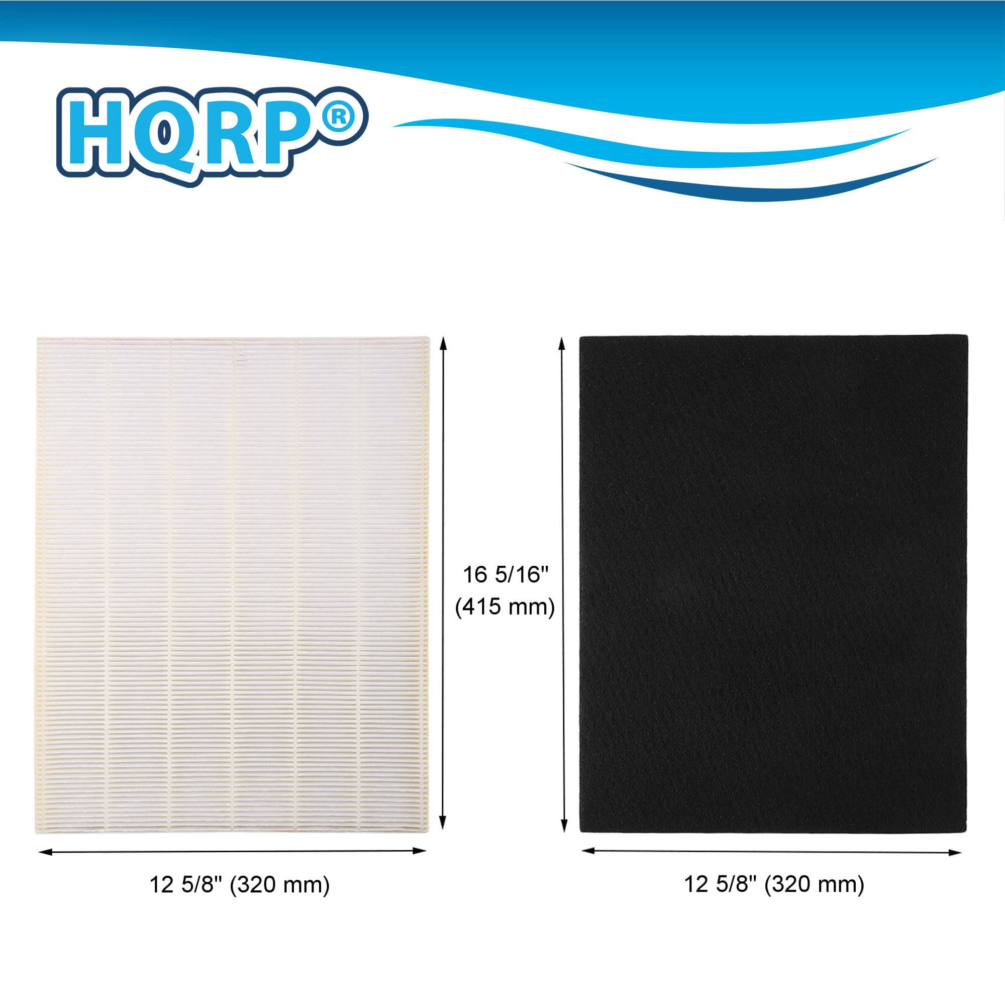 HQRPO 16 5/16" (415 mm) 12 5/8" (320 mm) 12 5/8" (320 mm)