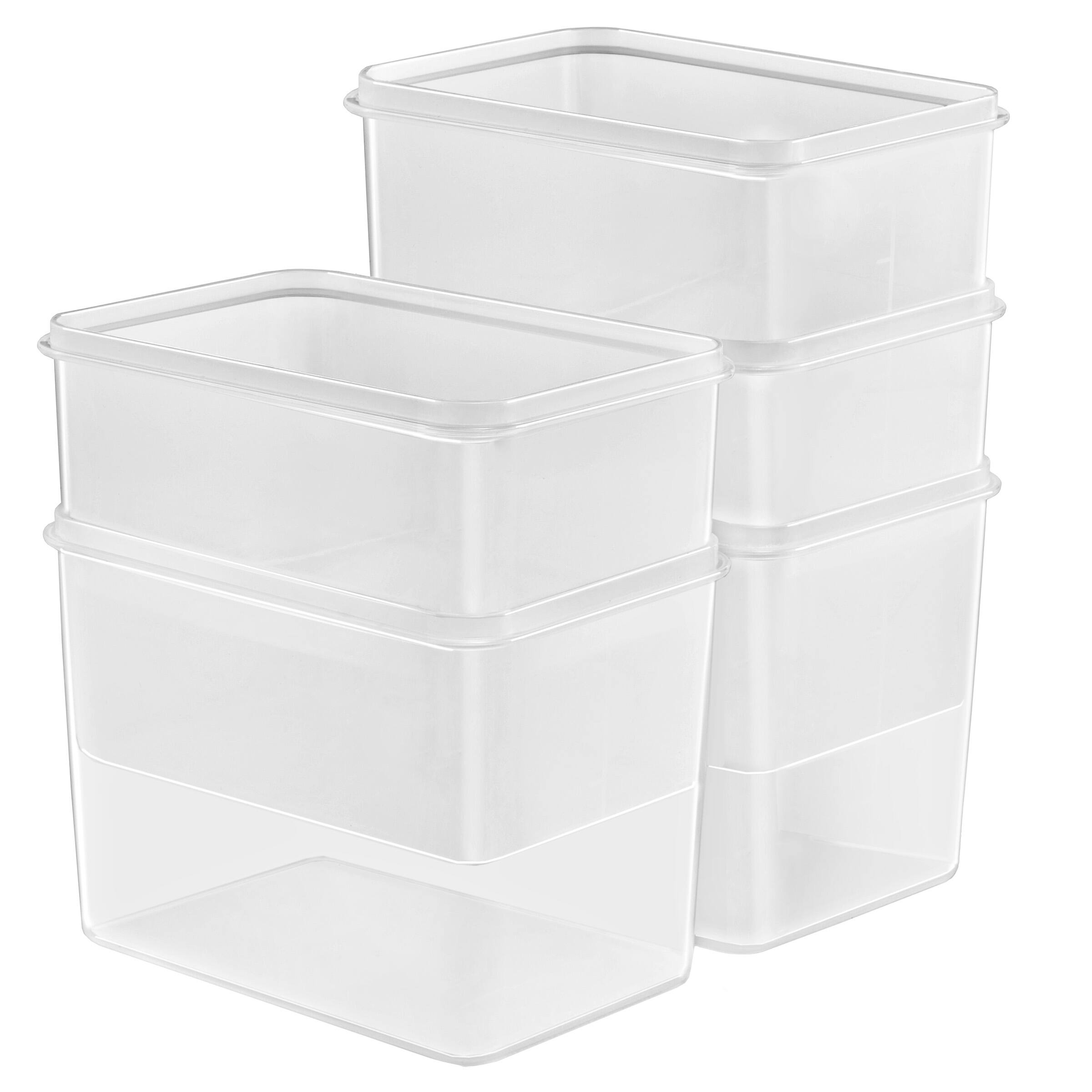 Alt View 3. Sorbus - Sorbus 5 Pack (121oz/15cups) Airtight Food Storage Containers with Lids - Clear.