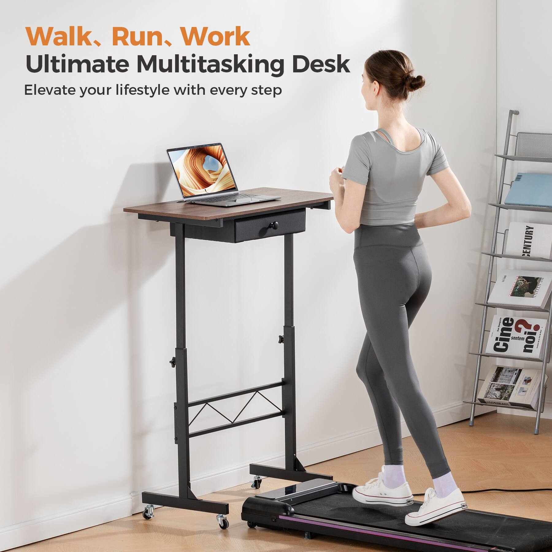 Walk, Run, Work
Ultimate Multitasking Desk
Elevate your lifestyle with every step
CENTURY WENTIES
Cine noi? snni noi
