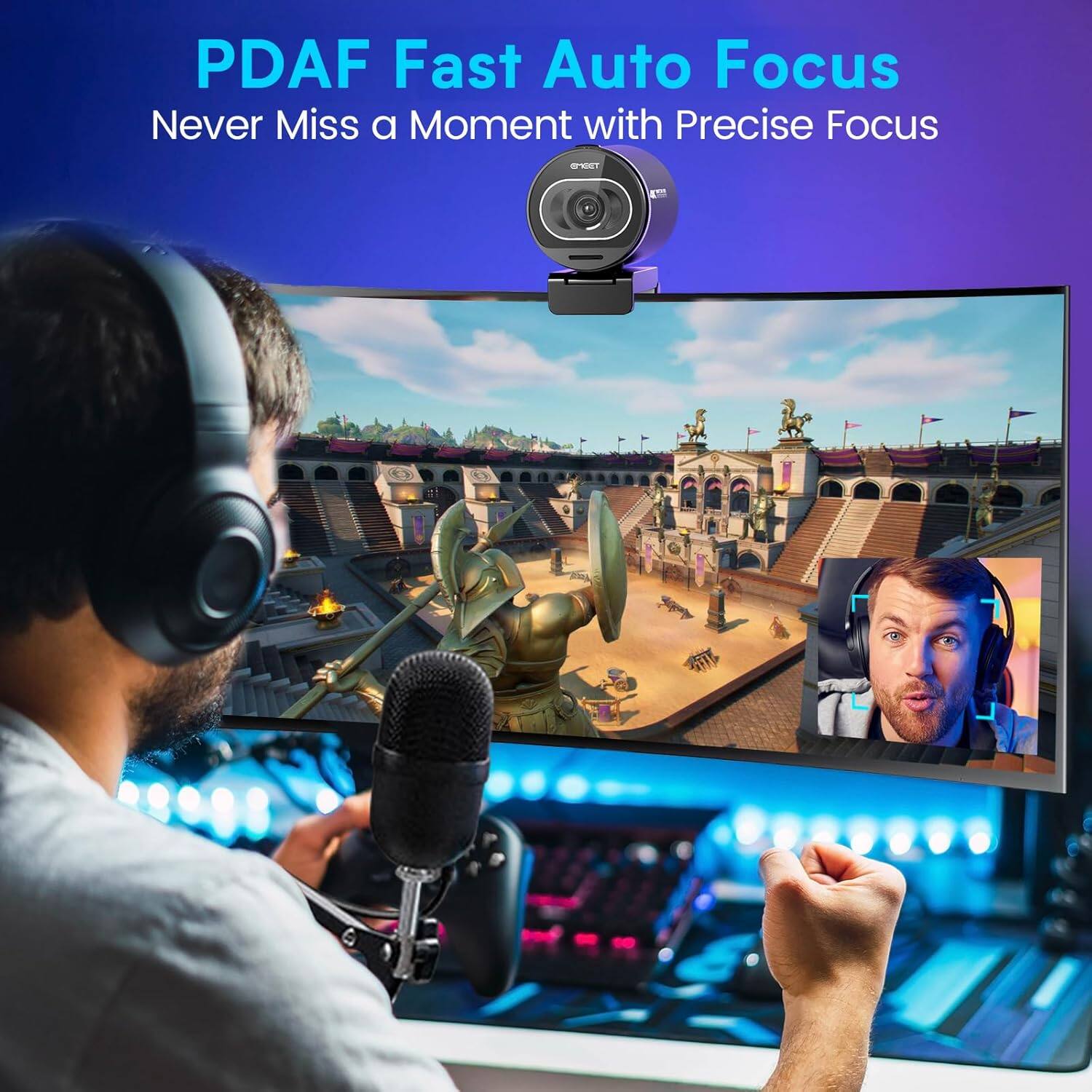 PDAF Fast Auto Focus  
Never Miss a Moment with Precise Focus
