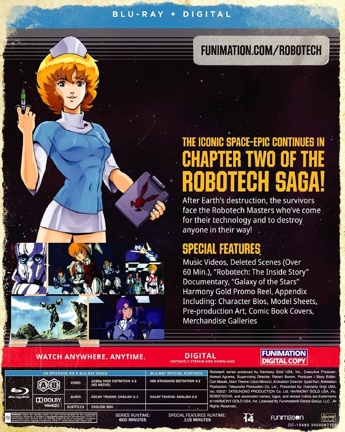 Alt View 1. Robotech - Part 2 (The Masters Saga)   - BLU-RAY.