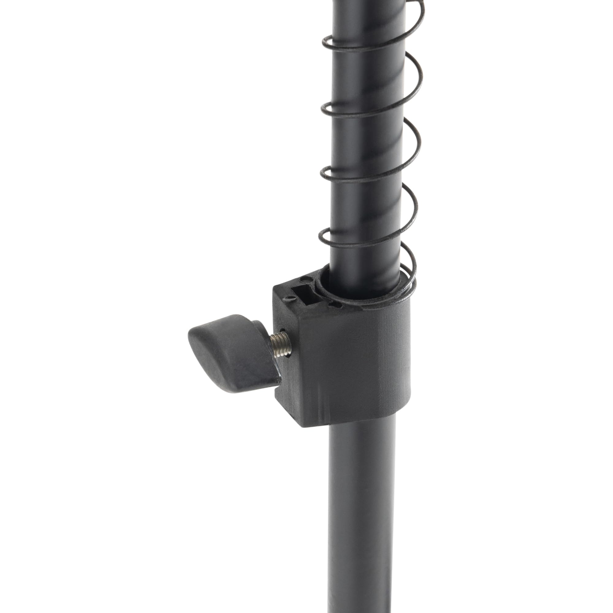 Alt View 5. On Stage Stands - On-Stage Trombone Hanger-Wall-Mount Instrument Stand, Self-Adjusting Spring-Loaded Bell Rest, Height Adjustable, Nonslip - Black.