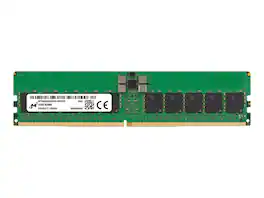Crucial - 32GB DDR5 6400MHz Registered DIMM Server Memory - Green