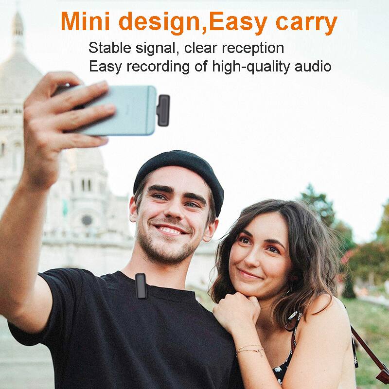 Mini design, Easy carry  
Stable signal, clear reception  
Easy recording of high-quality audio