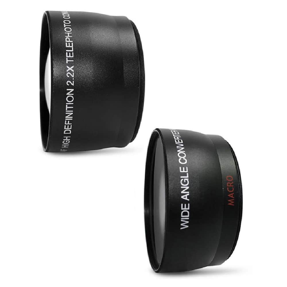 Vivitar 58mm Complete Accessory Kit for Canon EOS Rebel T8i T6i T6