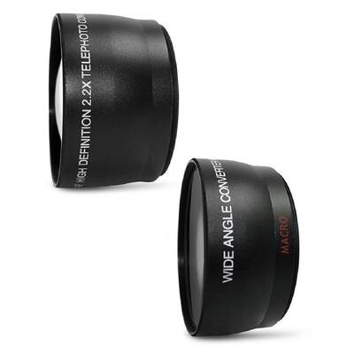 Vivitar 2x Tele Converter Lens Kit For Canon EOS Rebel DSLR Cameras (T3, T3i, T4i, Etc.)