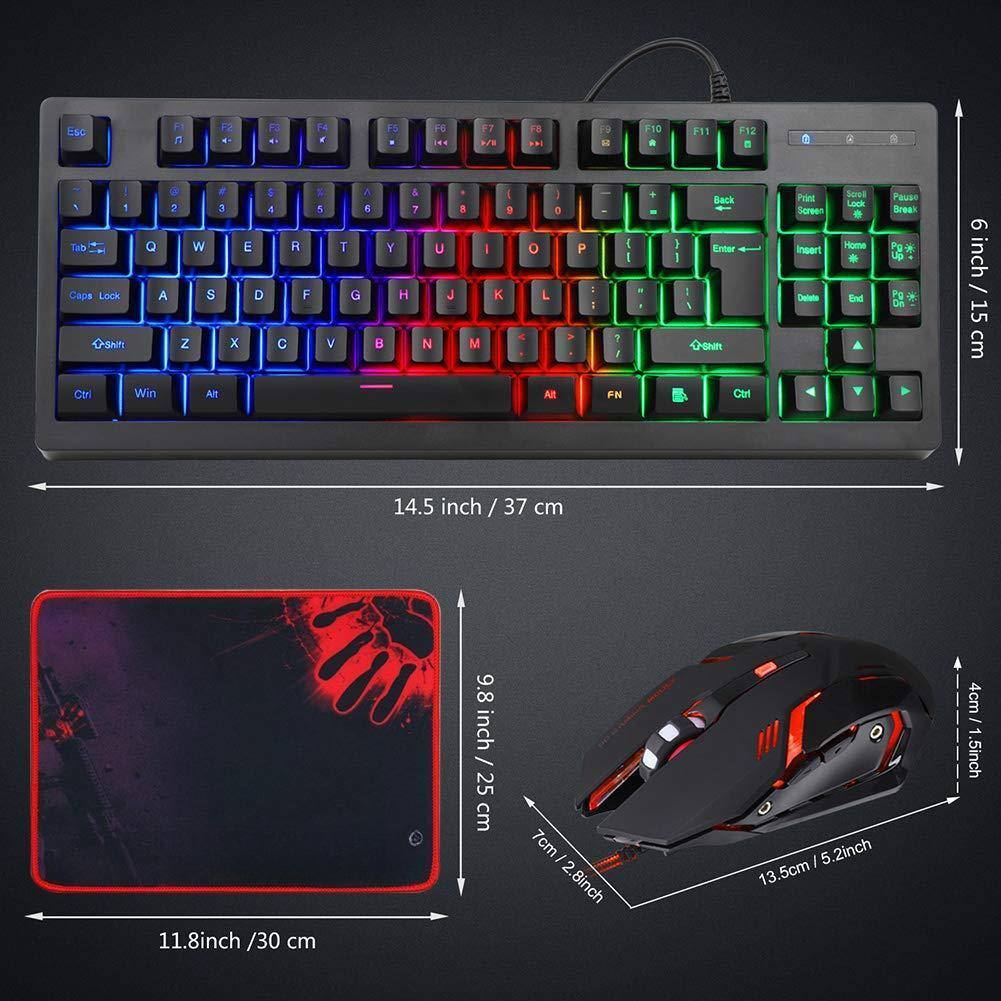 Sure, here is the corrected and grouped text from the image:

**Keyboard:**
- ESc F2 + e F6 F7 SE S 9 3 FS0 - F11 F12 n & a ! . 1 Tab Capa Lock S O e 5 5 3 4 Q W E R A S D F Z X C C A & 5 7 T Y U G H J V N a M I 1 9 K O L . I e P - : I 1 I - - + I I 1 Back Enter - Pas Sareen insert Daiiao Soros LOck . Home . End Pause Break Up Fe OE 9 inch / 15 cm Ctrl Win Alt Alt FN Ctr 14.5 inch / 37 cm 11.8 inch / 30 cm O 9.8 inch 25 cm 7cm / 2 8 inch I 5.2 inch 13.5 cm 4 cm 1.5 inch

**Mouse:**
- 6 inch / 15 cm
- 14.5 inch / 37 cm
- 9.8 inch / 25 cm
