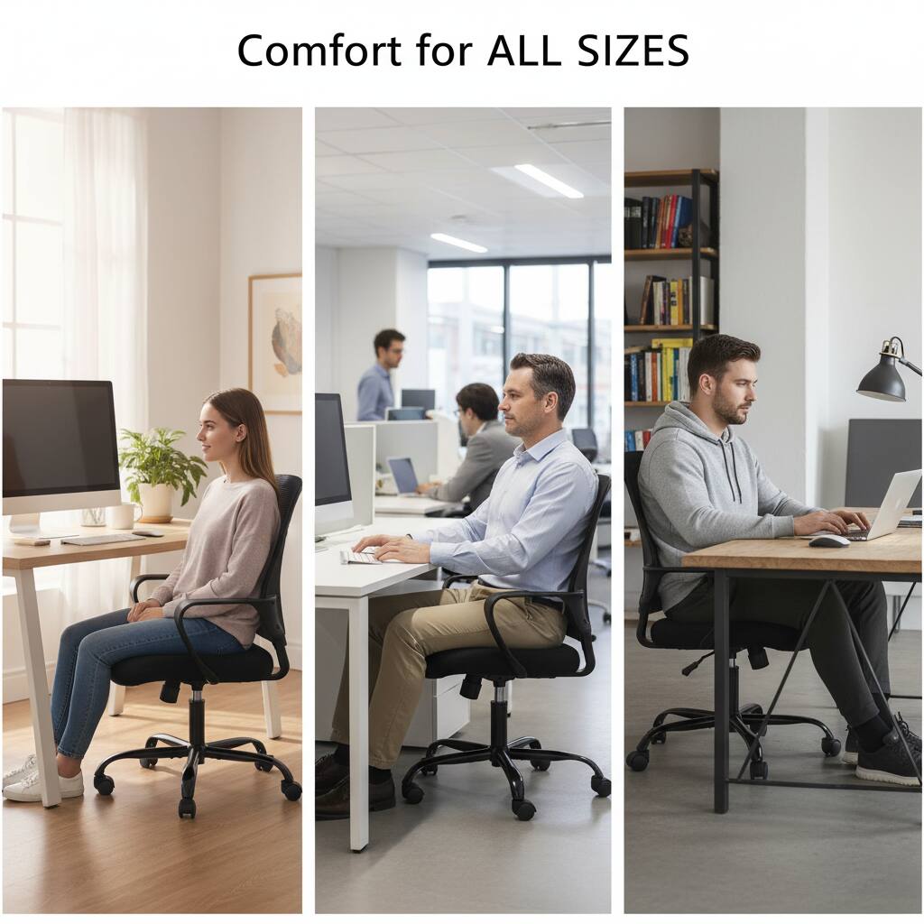 Comfort for ALL SIZES