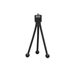 Front. Vivitar - Pocket Tripod - Black.