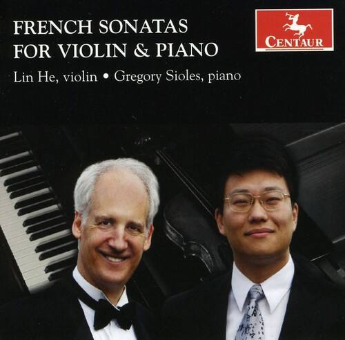 Gregory Sioles - French Sonatas for Violin & Piano   - COMPACT DISCS [CD]