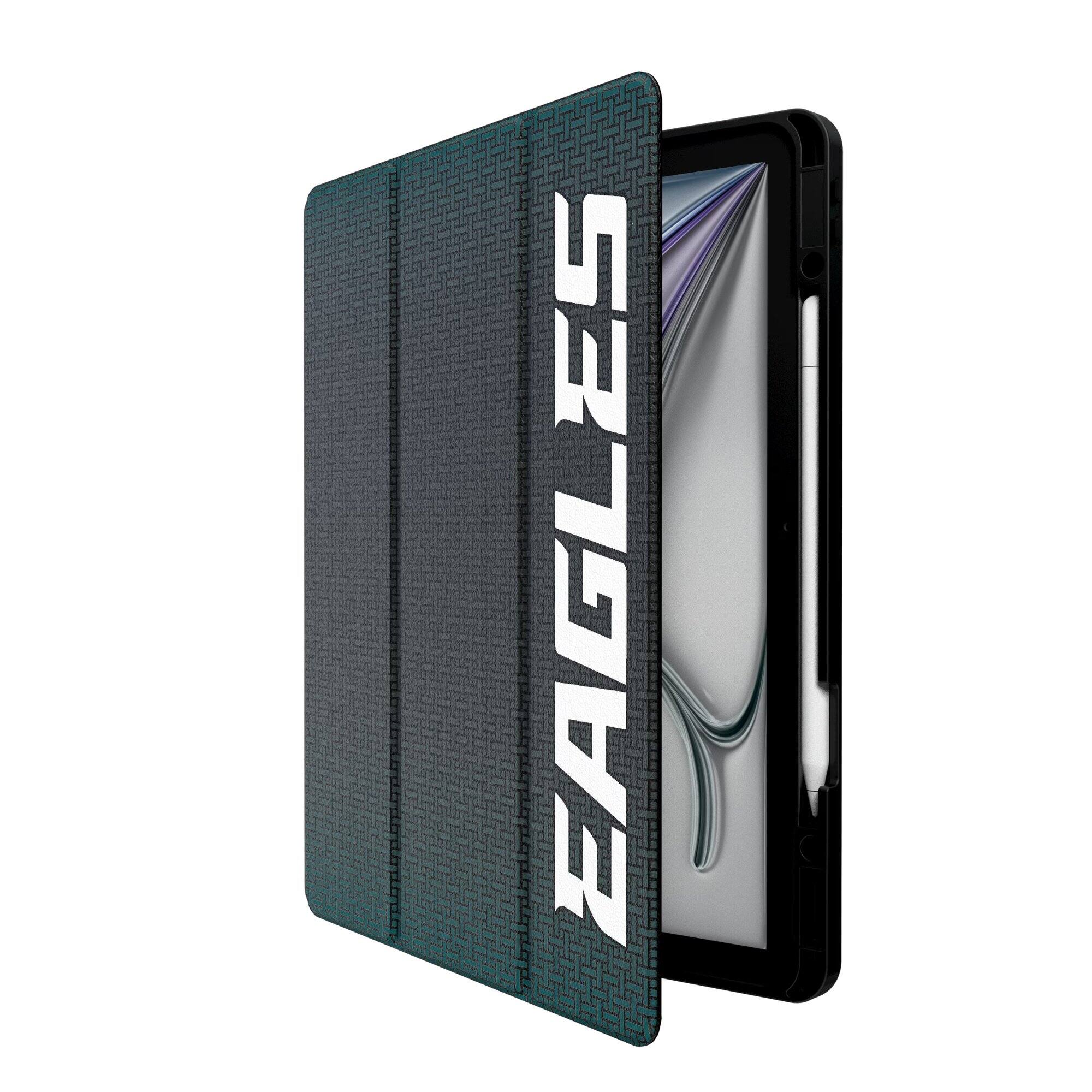 Alt View 1. Keyscaper - Philadelphia Eagles iPad Case - 13in Pro M4 - Black.